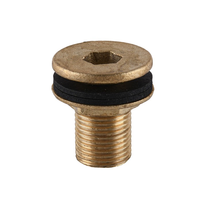 Врізання в бак 1/2″З латунне LO332S OPTIMUM Врізання в бак 1/2″З латунне LO332S OPTIMUM