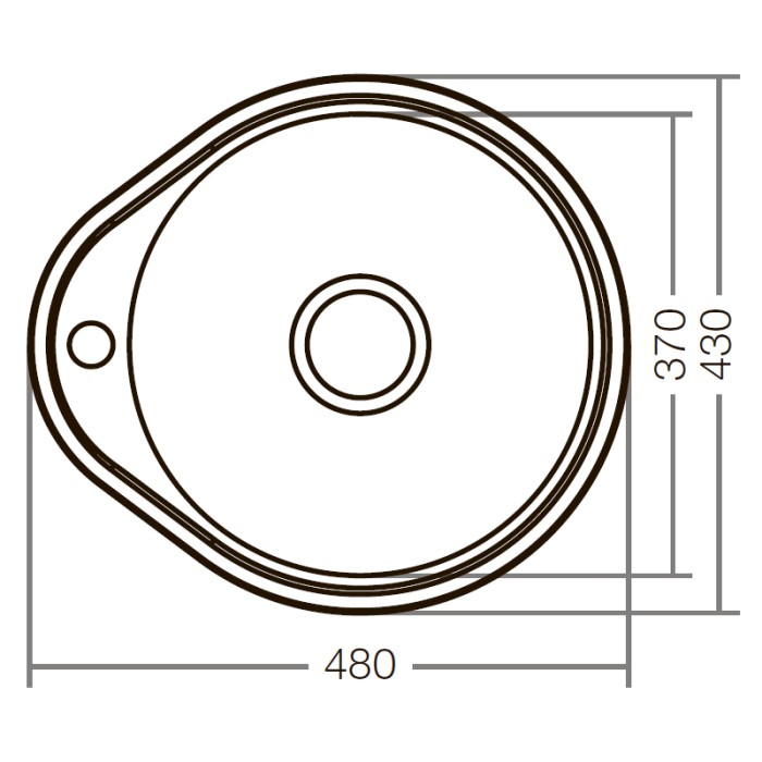 Мийка кухонна Zerix Z4843-08-180E (Satin) (ZX1598) Мийка кухонна Zerix Z4843-08-180E (Satin) (ZX1598)