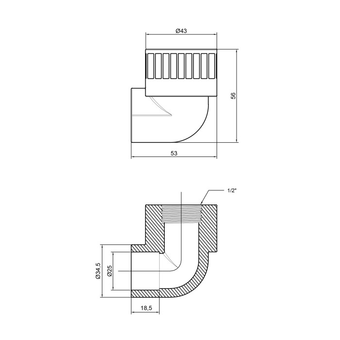 Кутик PPR Thermo Alliance 25х1/2" ВР Кутик PPR Thermo Alliance 25х1/2" ВР