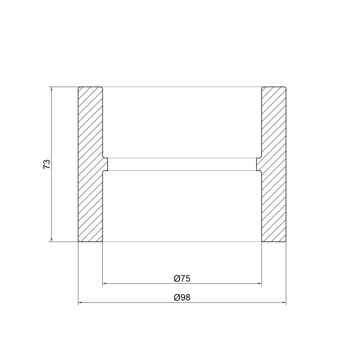 Муфта PPR Thermo Alliance 75 Муфта PPR Thermo Alliance 75