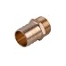 Штуцер  1/2″З 20мм латунний LU3J2S OPTIMUM