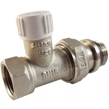 Вентиль радіаторний прямий 1/2" V&G,налаштовується {18}