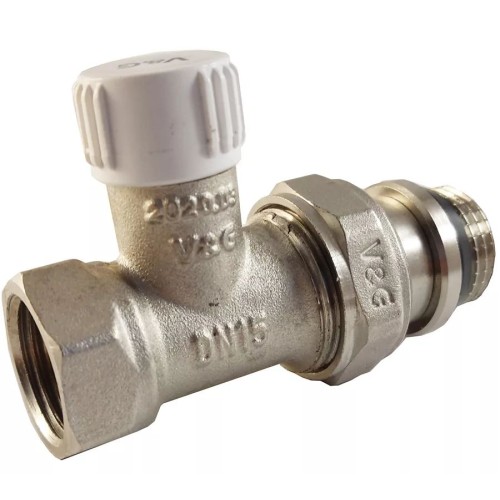 Вентиль радіаторний прямий 1/2" V&G,налаштовується {18}