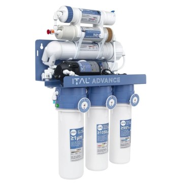 Осмос ITAL Advance 6-75MP (6 ступенів + помпа, мембрана DUPONT 75 галон) (ADV-RO6-75MP) {1}