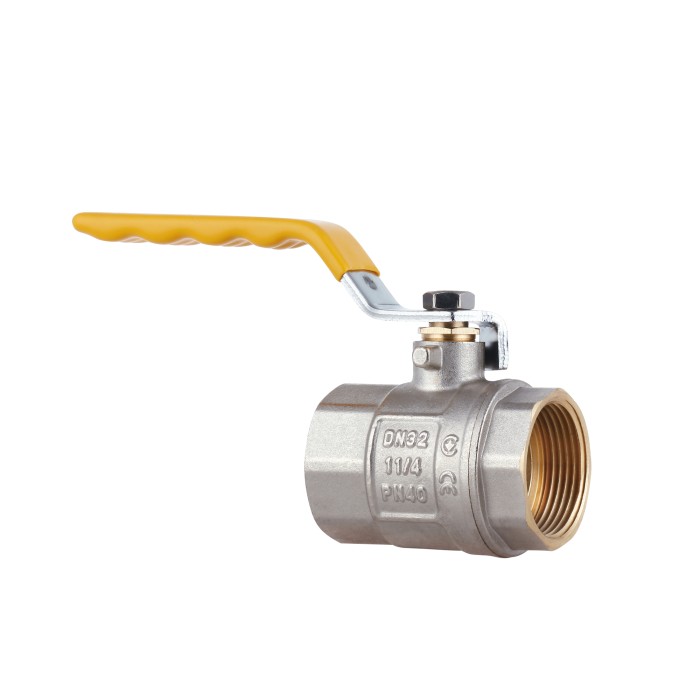 Кран кульовий Thermo Alliance Standart 1" 1/4 ВР для газу (важіль) SD600NG32PN40 Кран кульовий Thermo Alliance Standart 1" 1/4 ВР для газу (важіль) SD600NG32PN40