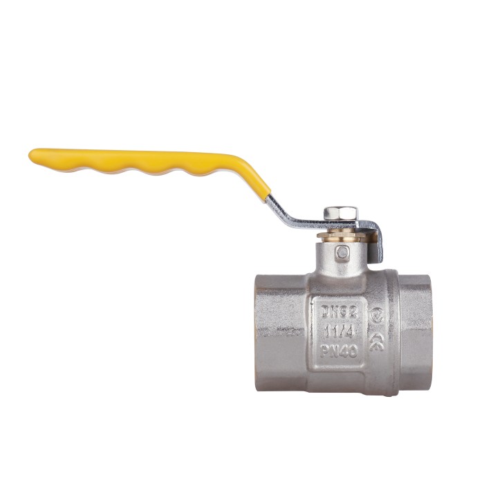 Кран кульовий Thermo Alliance Standart 1" 1/4 ВР для газу (важіль) SD600NG32PN40 Кран кульовий Thermo Alliance Standart 1" 1/4 ВР для газу (важіль) SD600NG32PN40