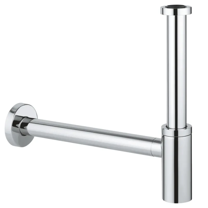 Сифон для раковини GROHE 28912000 без випуску (під донний клапан) без ревізії (Колір хром) 1 1/4'' (28912000) Сифон для раковини GROHE 28912000 без випуску (під донний клапан) без ревізії (Колір хром) 1 1/4'' (28912000)