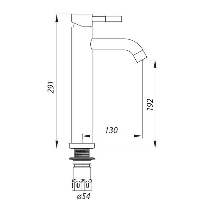 Змішувач для умивальника Zerix LR71105-1 (LL1465) Змішувач для умивальника Zerix LR71105-1 (LL1465)