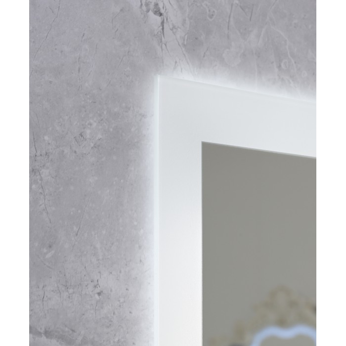 Дзеркало Mixxus FLAT MR04-100x80 з Led Touch, Anti-fog, димером, регулятором яскравості, годинником (MI6927) Дзеркало Mixxus FLAT MR04-100x80 з Led Touch, Anti-fog, димером, регулятором яскравості, годинником (MI6927)