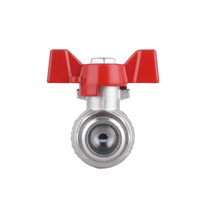 Кран кульовий з накидною гайкою Thermo Alliance Forte 1/2" ВЗ для води прямий SF261W15 Кран кульовий з накидною гайкою Thermo Alliance Forte 1/2" ВЗ для води прямий SF261W15