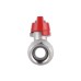 Кран кульовий з накидною гайкою Thermo Alliance Forte 1/2" ВЗ для води прямий SF261W15