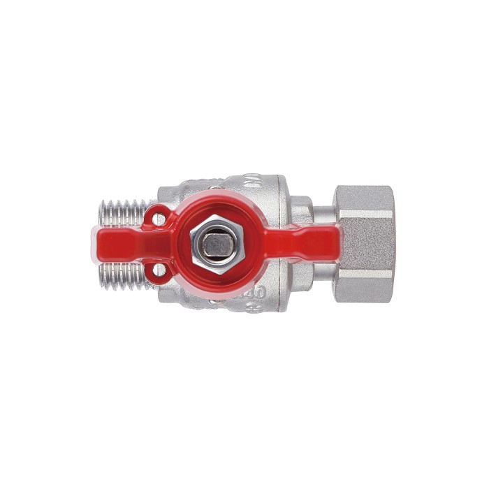 Кран кульовий з накидною гайкою Thermo Alliance Forte 1/2" ВЗ для води прямий SF261W15 Кран кульовий з накидною гайкою Thermo Alliance Forte 1/2" ВЗ для води прямий SF261W15