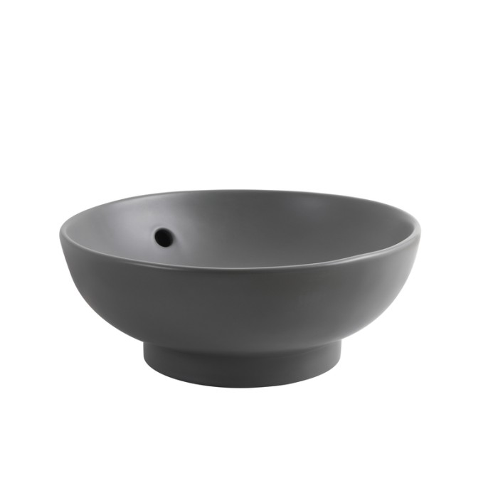 Раковина накладна Mixxus Premium TOPPER-0201 GRAY 410x410x165mm з переливом (MP6649) Раковина накладна Mixxus Premium TOPPER-0201 GRAY 410x410x165mm з переливом (MP6649)