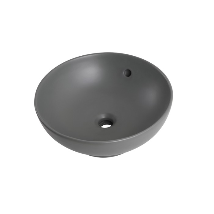 Раковина накладна Mixxus Premium TOPPER-0201 GRAY 410x410x165mm з переливом (MP6649) Раковина накладна Mixxus Premium TOPPER-0201 GRAY 410x410x165mm з переливом (MP6649)