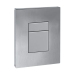 Панель змиву Koer KT-0607-01 157x198x10mm пластикова, кнопка квадратна (колір хром) (KR5344)