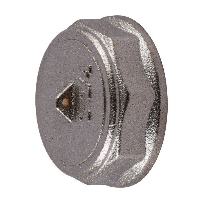 Заглушка 1 1/4″В нікельована під пломбу-NC601P OPTIMUM Заглушка 1 1/4″В нікельована під пломбу-NC601P OPTIMUM