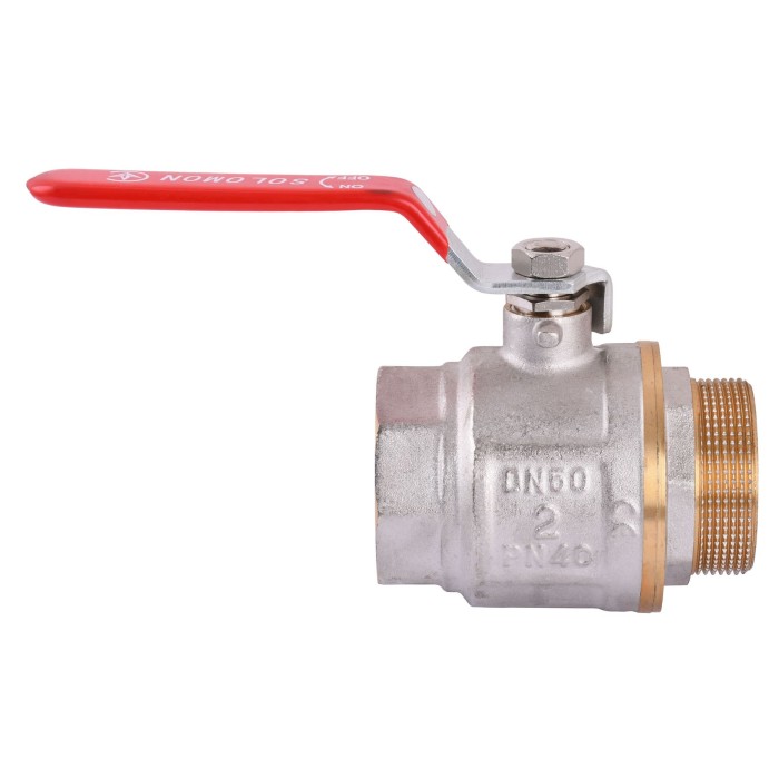 Кран кульовий прямий SOLOMON 2″ ЗВ КР PN40 В1002 Кран кульовий прямий SOLOMON 2″ ЗВ КР PN40 В1002