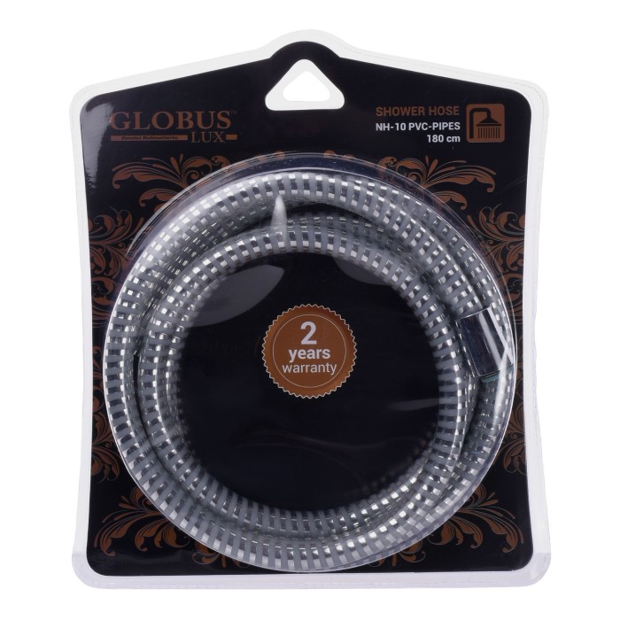 Шланг душовий Globus Lux PVC-PIPES NH-10-180 Шланг душовий Globus Lux PVC-PIPES NH-10-180