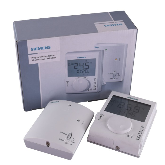 Кімнатний термостат Siemens RDJ100 RF / SET програмований бездротовий Кімнатний термостат Siemens RDJ100 RF / SET програмований бездротовий