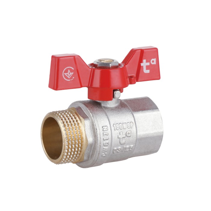 Кран кульовий Thermo Alliance Standart 1" ВЗ для води (метелик) SD607NW25PN40 Кран кульовий Thermo Alliance Standart 1" ВЗ для води (метелик) SD607NW25PN40