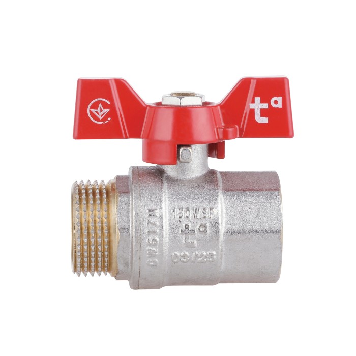 Кран кульовий Thermo Alliance Standart 1" ВЗ для води (метелик) SD607NW25PN40 Кран кульовий Thermo Alliance Standart 1" ВЗ для води (метелик) SD607NW25PN40
