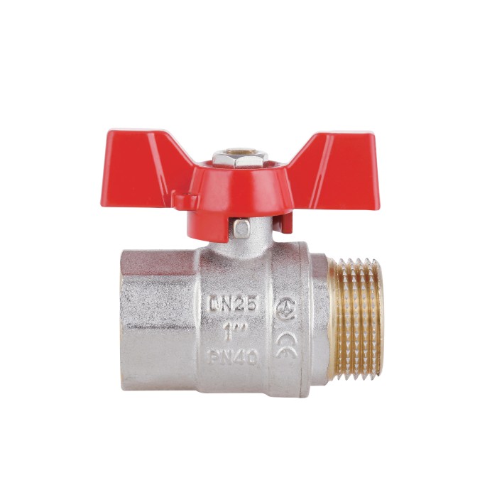 Кран кульовий Thermo Alliance Standart 1" ВЗ для води (метелик) SD607NW25PN40 Кран кульовий Thermo Alliance Standart 1" ВЗ для води (метелик) SD607NW25PN40