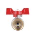 Кран кульовий Thermo Alliance Standart 1" ВЗ для води (метелик) SD607NW25PN40