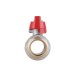 Кран кульовий Thermo Alliance Standart 1" ВЗ для води (метелик) SD607NW25PN40