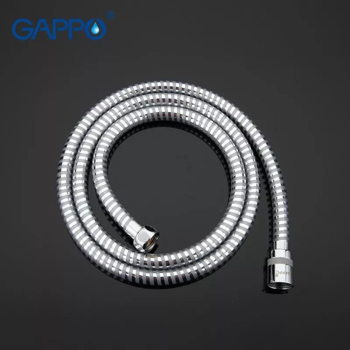 Полімерний шланг для душу GAPPO G42, 1500 мм, сірий/хром Полімерний шланг для душу GAPPO G42, 1500 мм, сірий/хром