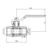 Кран кульовий Thermo Alliance Standart 1 1/2 ВР" для газу (важіль) SD600NG40PN40
