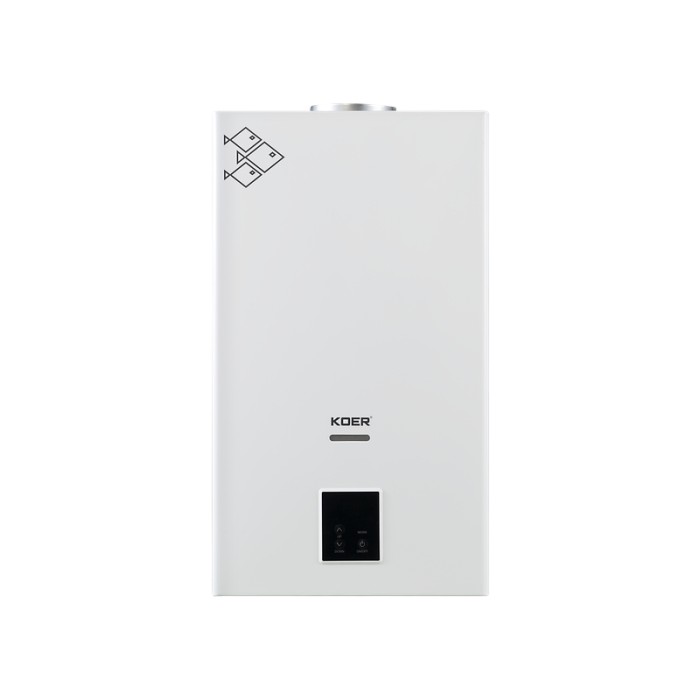 Газова колонка KOER KWH.G0210 WHITE димохідна з модуляцієй 10 л/хв, колір білий (KR5556) Газова колонка KOER KWH.G0210 WHITE димохідна з модуляцієй 10 л/хв, колір білий (KR5556)