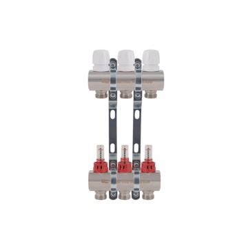 Колектор з витратомірами Thermo Alliance Standart 1" 3 виходи SD235W3
