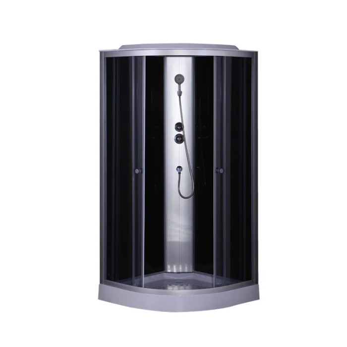 Бокс душовий без гідромасажу Mixxus STRONG SB02-90x90x215-GR SATIN з низьким піддоном (MI6887) Бокс душовий без гідромасажу Mixxus STRONG SB02-90x90x215-GR SATIN з низьким піддоном (MI6887)