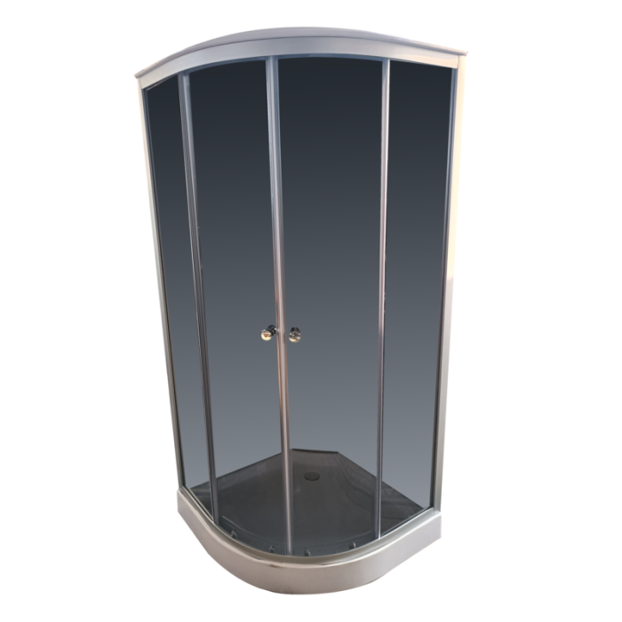 Бокс душовий без гідромасажу Mixxus STRONG SB02-90x90x215-GR SATIN з низьким піддоном (MI6887) Бокс душовий без гідромасажу Mixxus STRONG SB02-90x90x215-GR SATIN з низьким піддоном (MI6887)