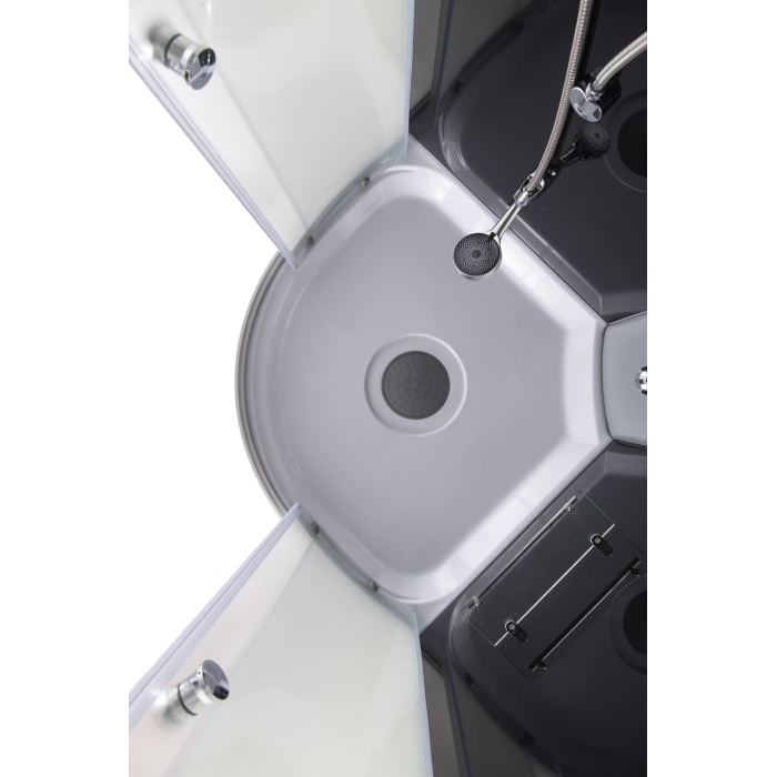 Бокс душовий без гідромасажу Mixxus STRONG SB02-90x90x215-GR SATIN з низьким піддоном (MI6887) Бокс душовий без гідромасажу Mixxus STRONG SB02-90x90x215-GR SATIN з низьким піддоном (MI6887)
