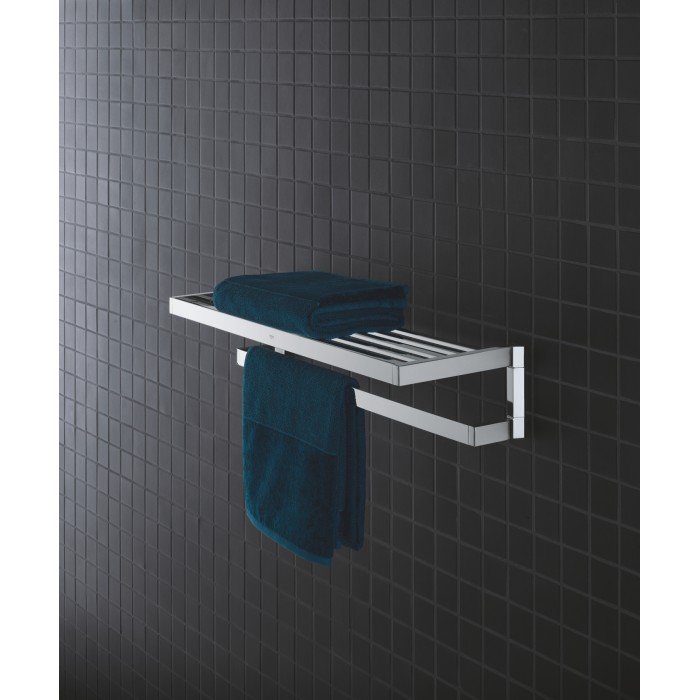 Полиця для рушників у ванну Grohe Selection Cube (40804000) Полиця для рушників у ванну Grohe Selection Cube (40804000)