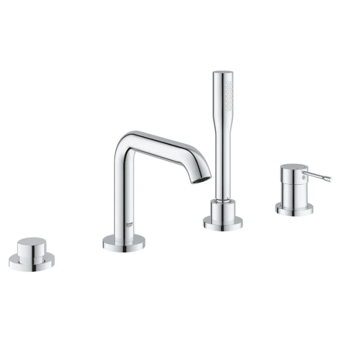 Одноважільний змішувач для ванни на 4 отвори Grohe Essence (25251001) Одноважільний змішувач для ванни на 4 отвори Grohe Essence (25251001)