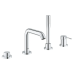 Одноважільний змішувач для ванни на 4 отвори Grohe Essence (25251001)