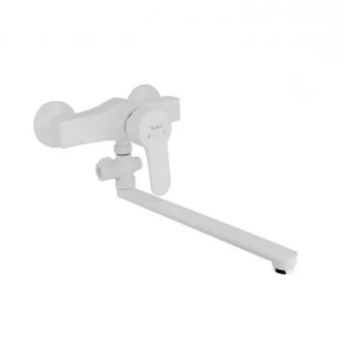 Змішувач для ванни SLAT SLT-C006W, білий Змішувач для ванни SLAT SLT-C006W, білий