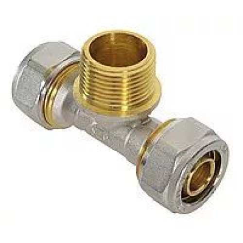 Трійник РЗ 20*3/4*20 Мет. Пласт. WEG {84/3}