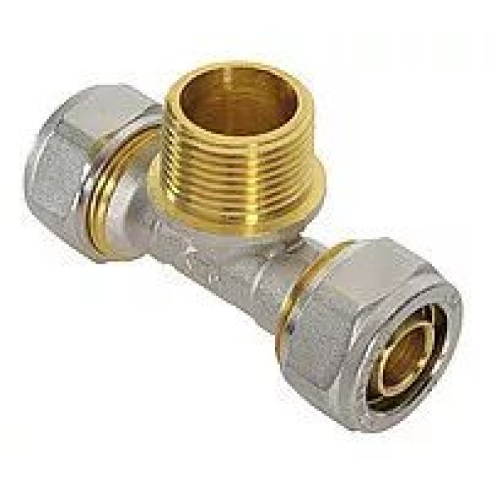Трійник РЗ 20*3/4*20 Мет. Пласт. WEG {84/3} Трійник РЗ 20*3/4*20 Мет. Пласт. WEG {84/3}