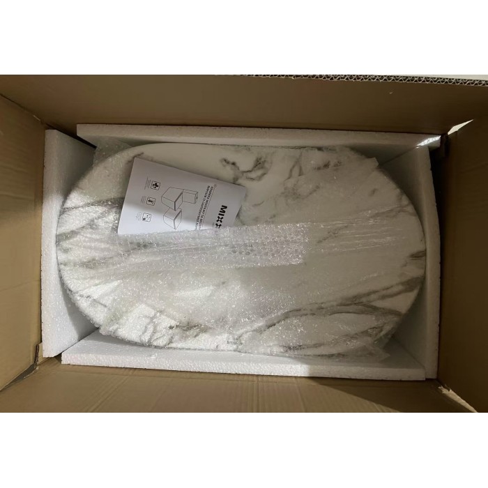 Раковина накладна MIXXUS PREMIUM WAVE-0105 MARBLE 620х360х160mm (MP6559) Раковина накладна MIXXUS PREMIUM WAVE-0105 MARBLE 620х360х160mm (MP6559)