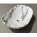 Раковина накладна MIXXUS PREMIUM WAVE-0105 MARBLE 620х360х160mm (MP6559)