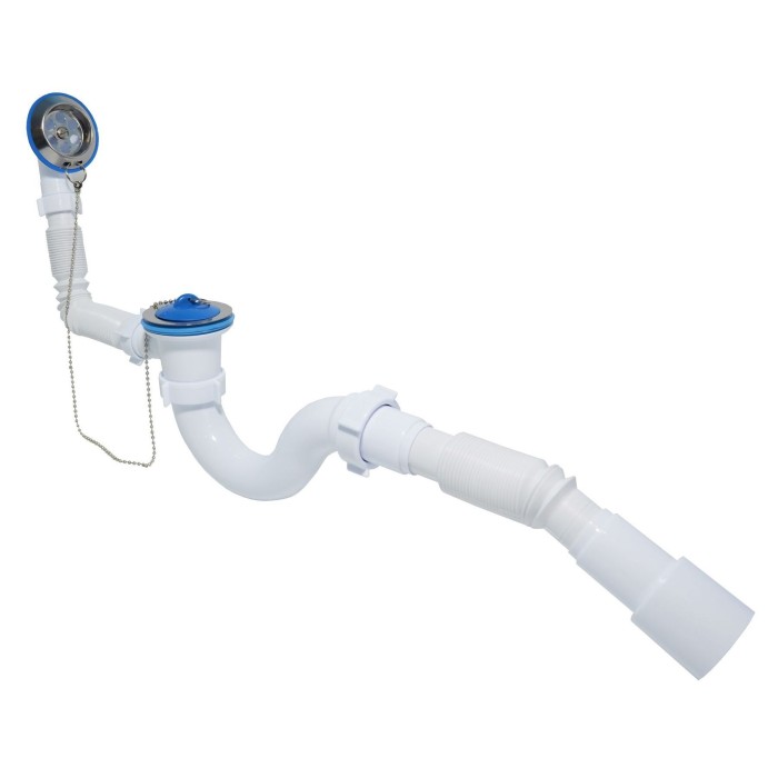 Сифон Waterstal А-40089 для ванни з перел. 1 1/2″, з гнучкою трубою Сифон Waterstal А-40089 для ванни з перел. 1 1/2″, з гнучкою трубою
