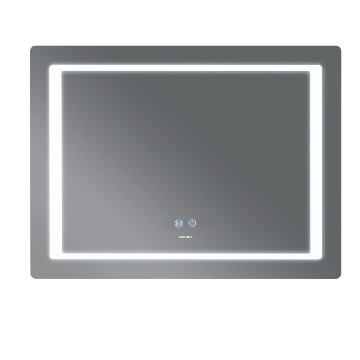 Дзеркало Mixxus STYLE MR13-80x60-Reverse з Led Touch, Anti-fog, димером, регулятором яскравості (MI6666) Дзеркало Mixxus STYLE MR13-80x60-Reverse з Led Touch, Anti-fog, димером, регулятором яскравості (MI6666)