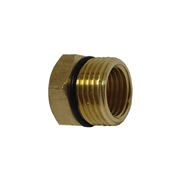 Футорка 3/8″х1/4″ЗВ латунна (манометр) 729Б