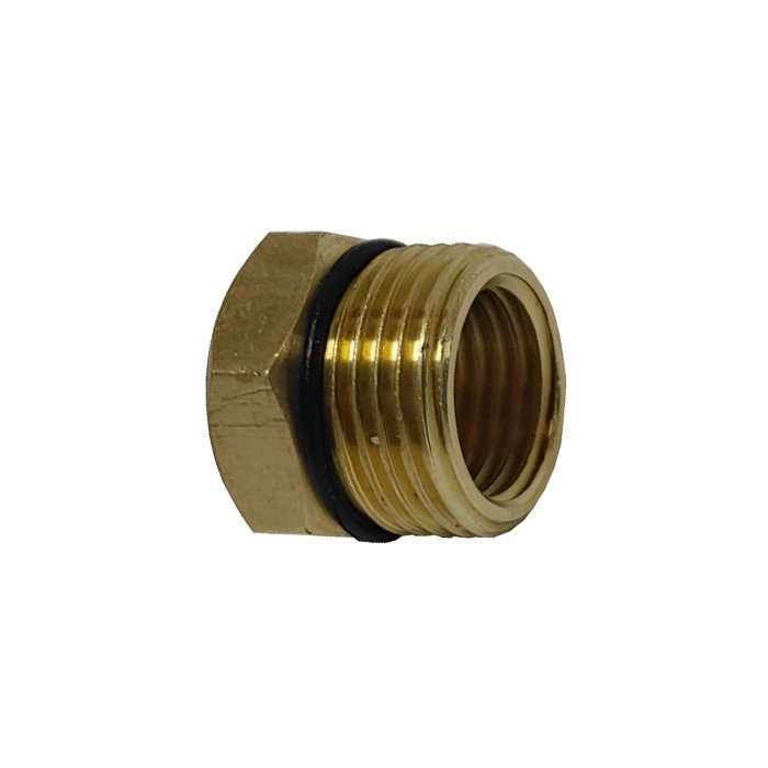 Футорка 3/8″х1/4″ЗВ латунна (манометр) 729Б Футорка 3/8″х1/4″ЗВ латунна (манометр) 729Б