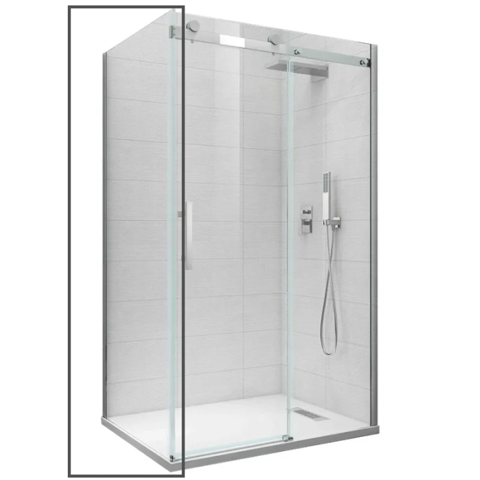Бічна стінка до кабіни Koer SR SW01-90x200-TR-07 прозоре скло Easy Clean 8мм, графіт (KR5382) Бічна стінка до кабіни Koer SR SW01-90x200-TR-07 прозоре скло Easy Clean 8мм, графіт (KR5382)