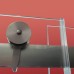 Бічна стінка до кабіни Koer SR SW01-90x200-TR-07 прозоре скло Easy Clean 8мм, графіт (KR5382)