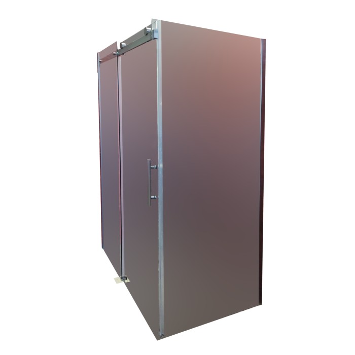 Бічна стінка до кабіни Koer SR SW01-90x200-TR-07 прозоре скло Easy Clean 8мм, графіт (KR5382) Бічна стінка до кабіни Koer SR SW01-90x200-TR-07 прозоре скло Easy Clean 8мм, графіт (KR5382)